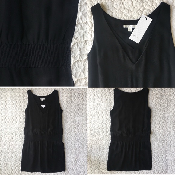 NWT See U Soon Black Sleeveless Dress (size 1 small) - Picture 1 of 5